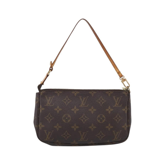 Louis Vuitton Pochette Accessoires NM Monogram Canvas, Brown, Canvas, Clutch