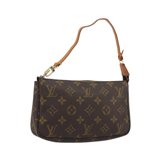 Louis Vuitton Pochette Accessoires NM Monogram Canvas, Brown, Canvas, Clutch