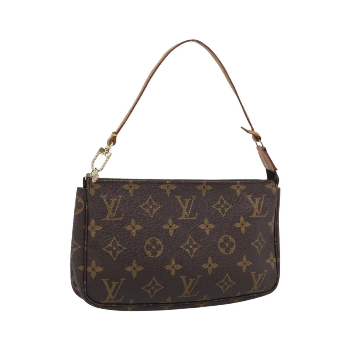 Louis Vuitton Pochette Accessoires NM Monogram Canvas, Brown, Canvas, Clutch