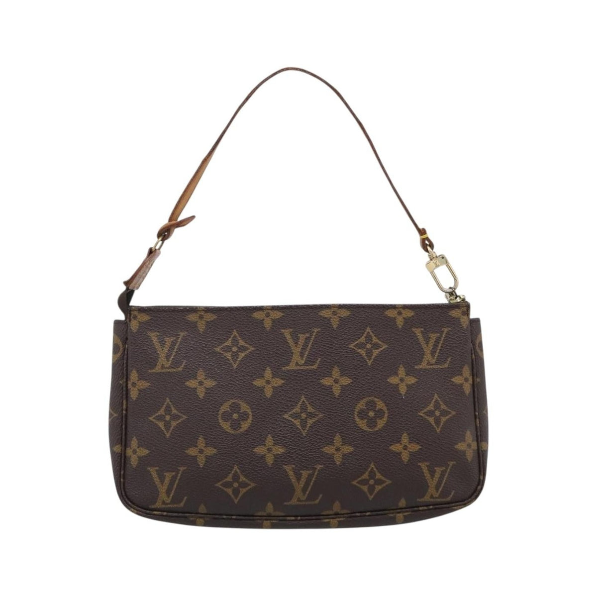 Louis Vuitton Pochette Accessoires NM Monogram Canvas, Brown, Canvas, Clutch