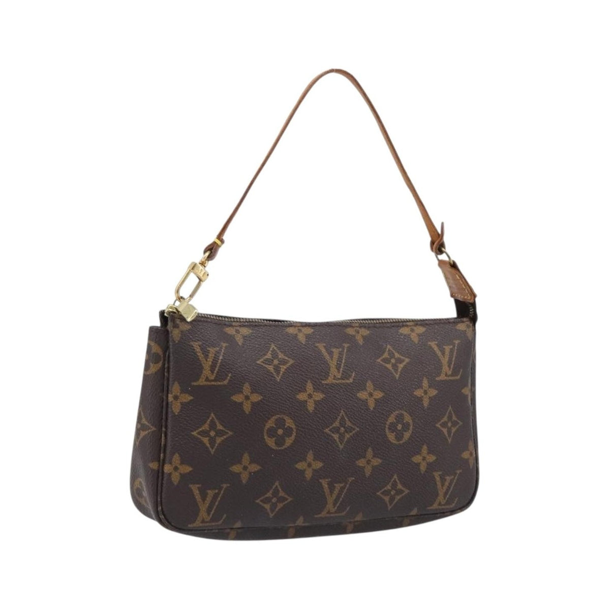 Louis Vuitton Pochette Accessoires NM Monogram Canvas, Brown, Canvas, Clutch