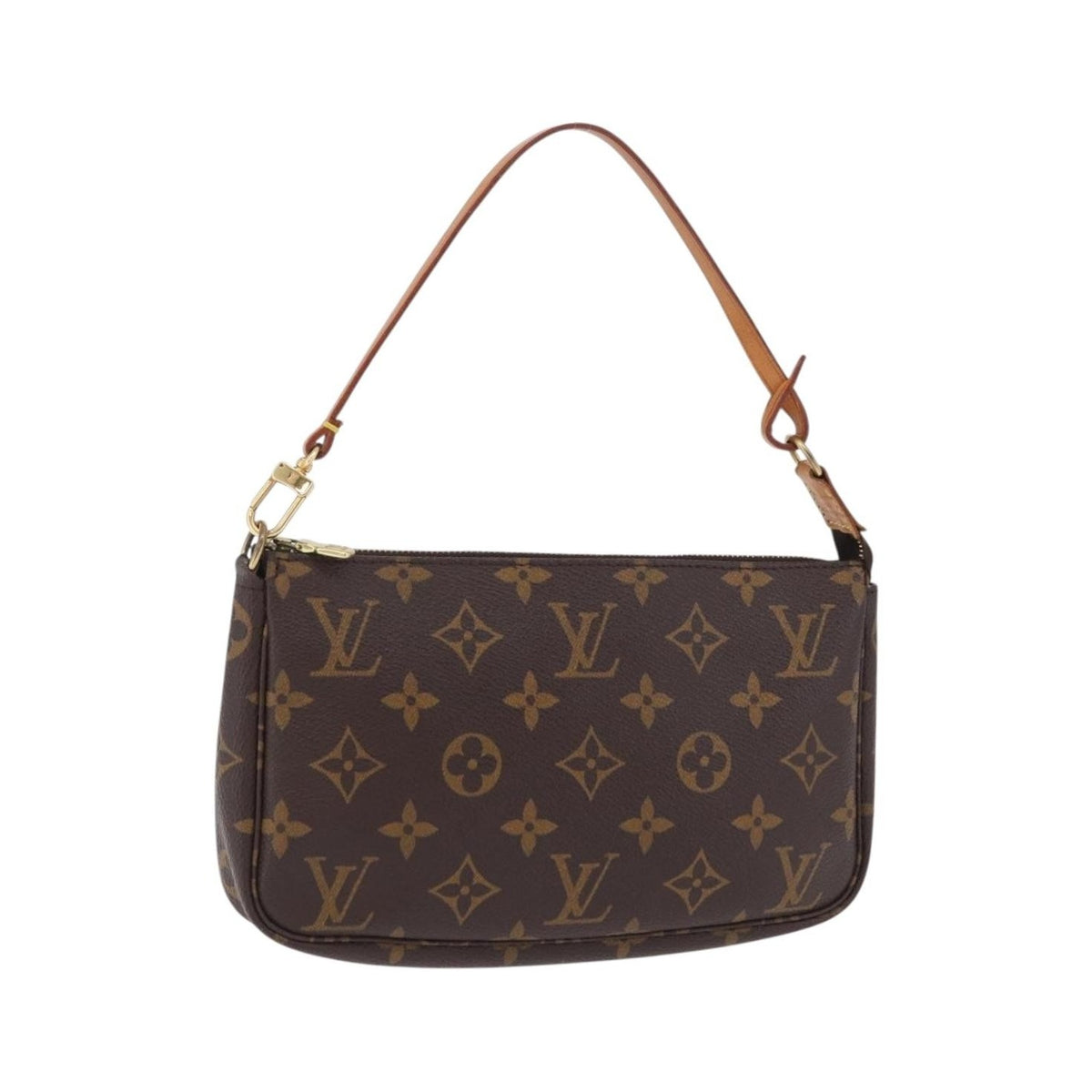 Louis Vuitton Pochette Accessoires NM Monogram Canvas, Brown, Canvas, Clutch