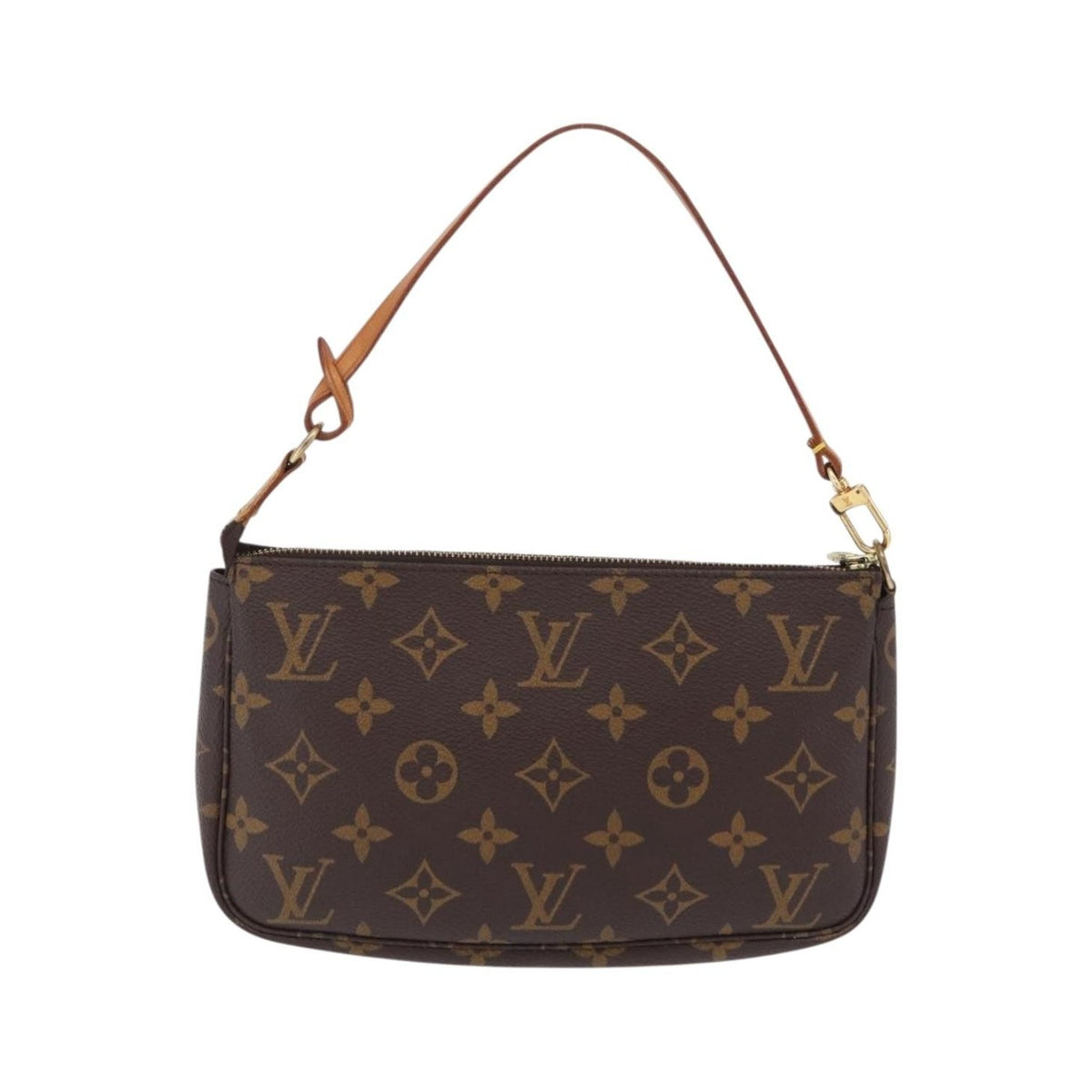 Louis Vuitton Pochette Accessoires NM Monogram Canvas, Brown, Canvas, Clutch
