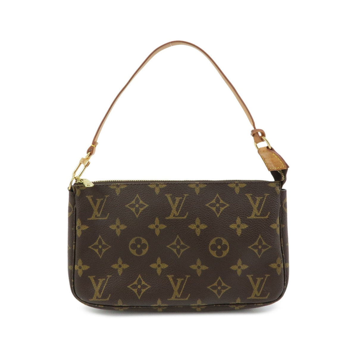 Louis Vuitton Pochette Accessoires NM Monogram Canvas, Brown, Canvas, Clutch