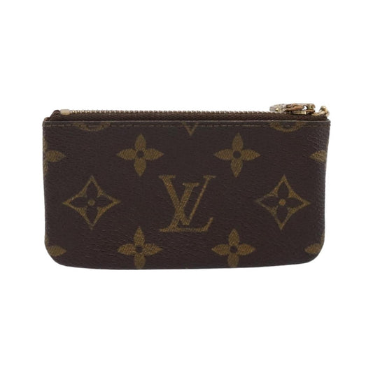 Louis Vuitton Pochette Clés Monogram Canvas, Brown, Canvas, Wallet