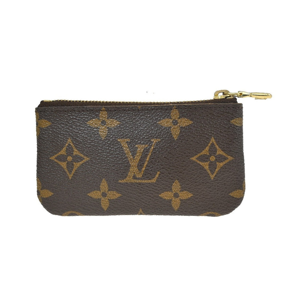 Louis Vuitton Pochette clés NM Canvas, Brown, Canvas, Wallet