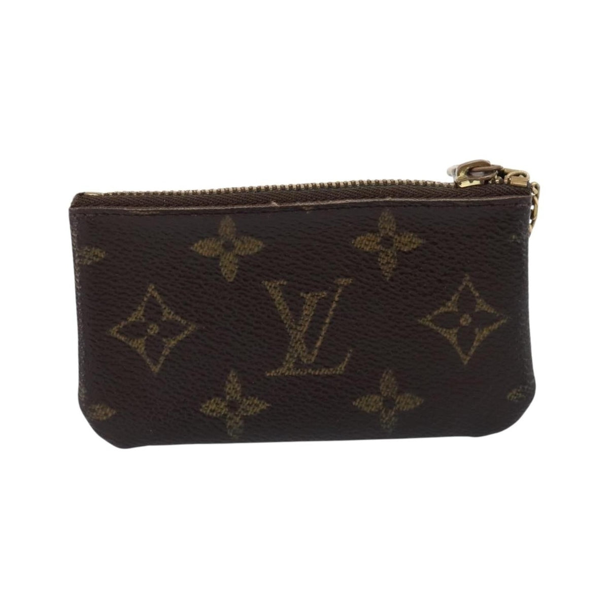 Louis Vuitton Pochette clés NM Canvas, Brown, Canvas, Wallet