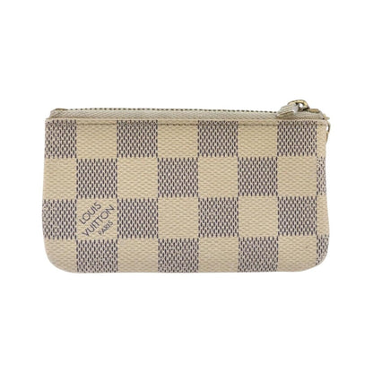 Louis Vuitton Pochette clés NM Damier Canvas, Beige, Canvas, Wallet