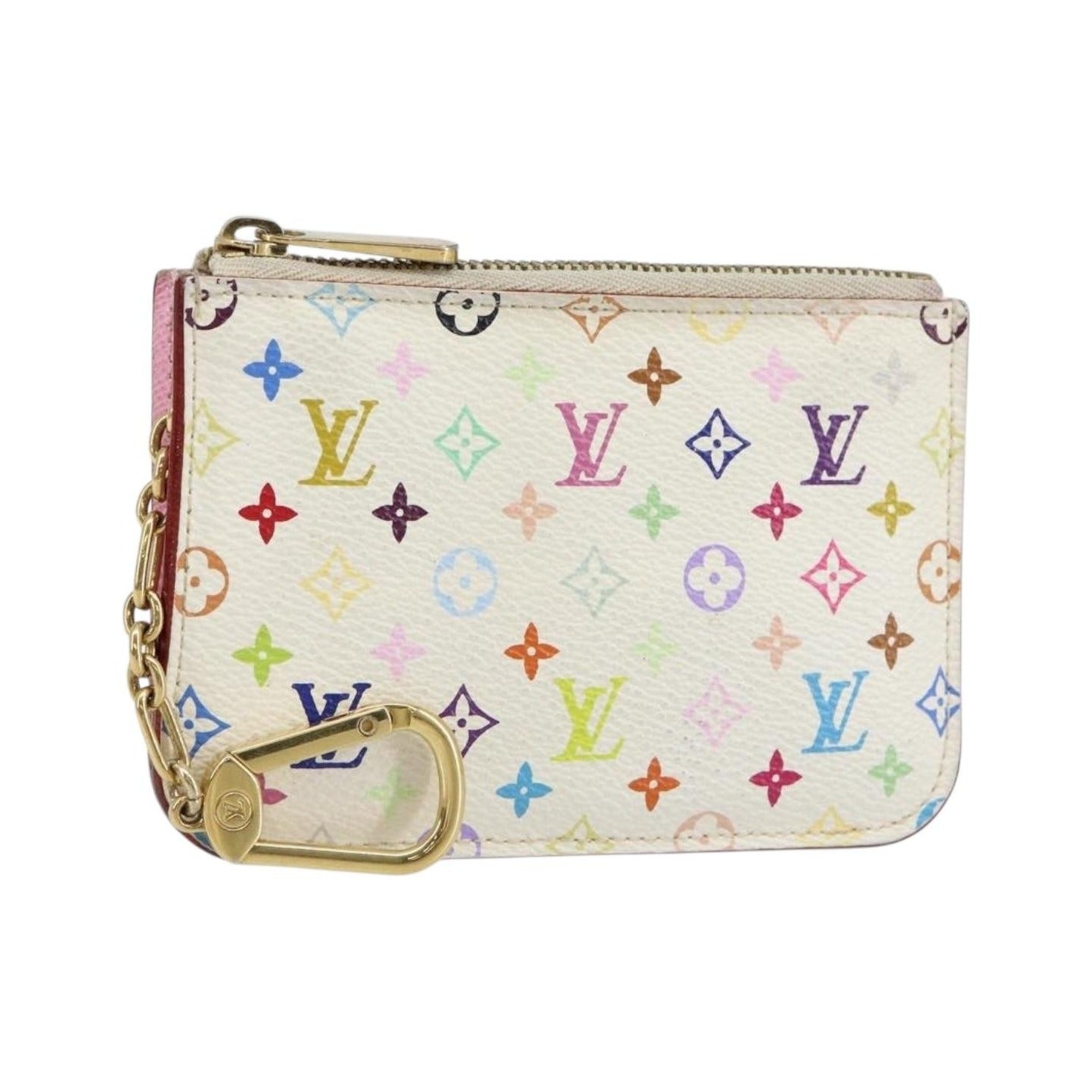 Louis Vuitton Pochette clés NM Monogram Multicolor Canvas, Multicolour, Canvas, Wallet