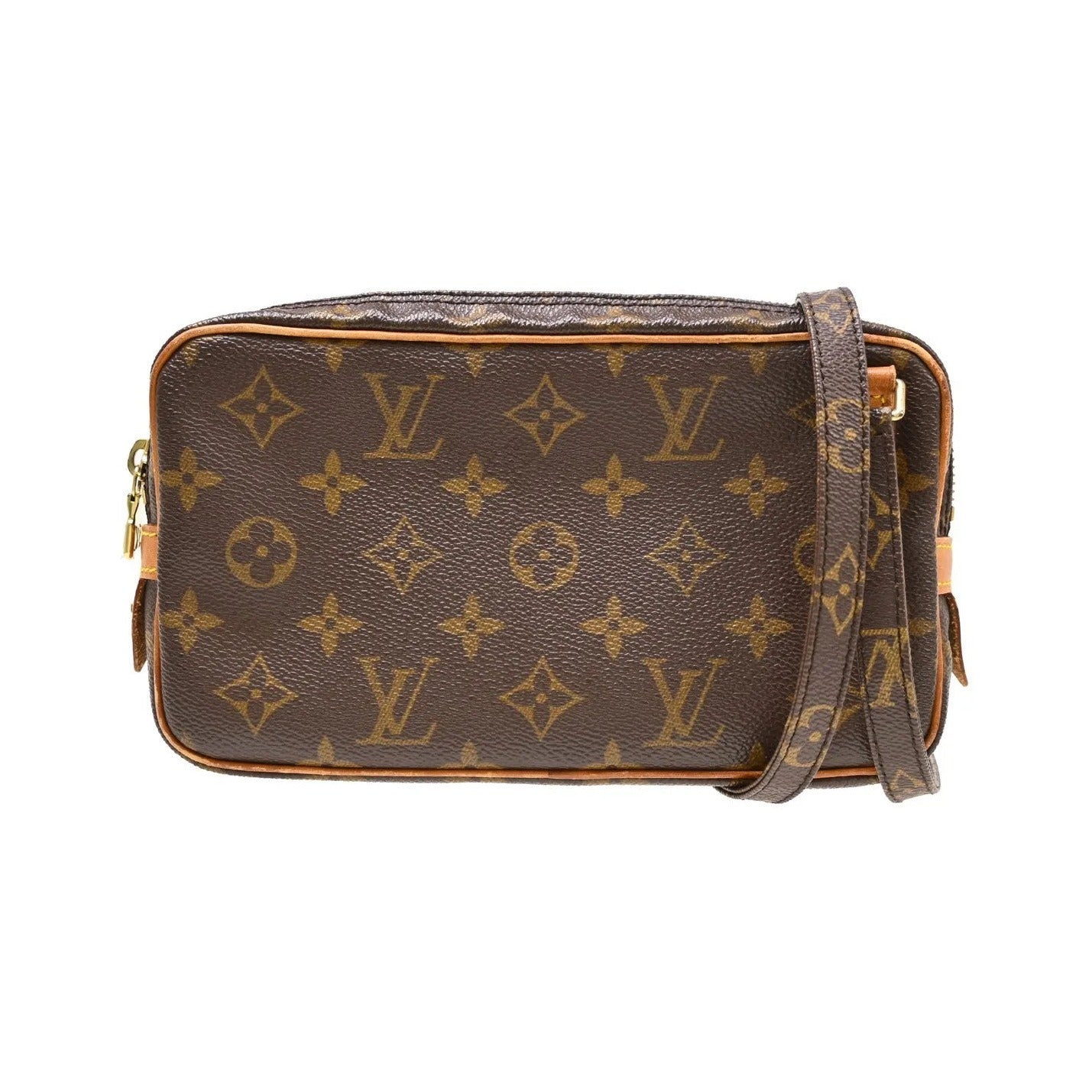 Louis Vuitton Pochette Marly Bandouliere Monogram Canvas, Brown, Canvas, Shoulder Bag