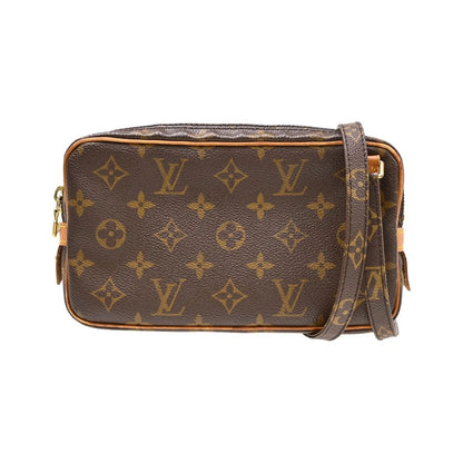 Louis Vuitton Pochette Marly Bandouliere Monogram Canvas, Brown, Canvas, Shoulder Bag