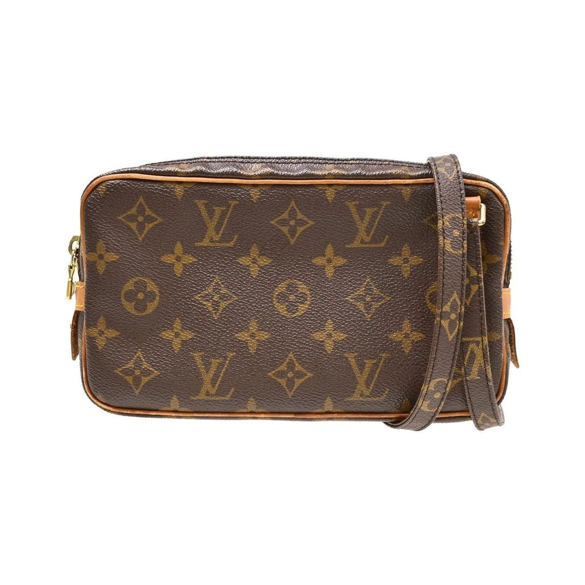 Louis Vuitton Pochette Marly Bandouliere Monogram Canvas, Brown, Canvas, Shoulder Bag