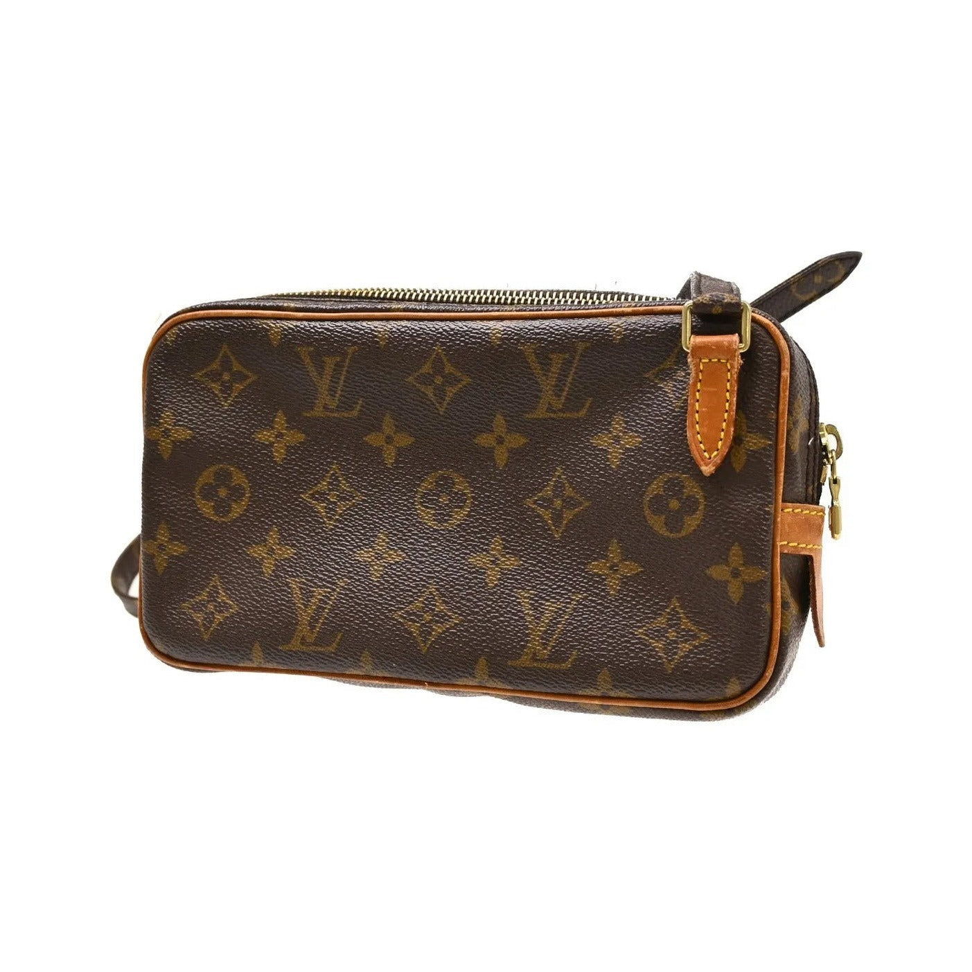 Louis Vuitton Pochette Marly Bandouliere Monogram Canvas, Brown, Canvas, Shoulder Bag