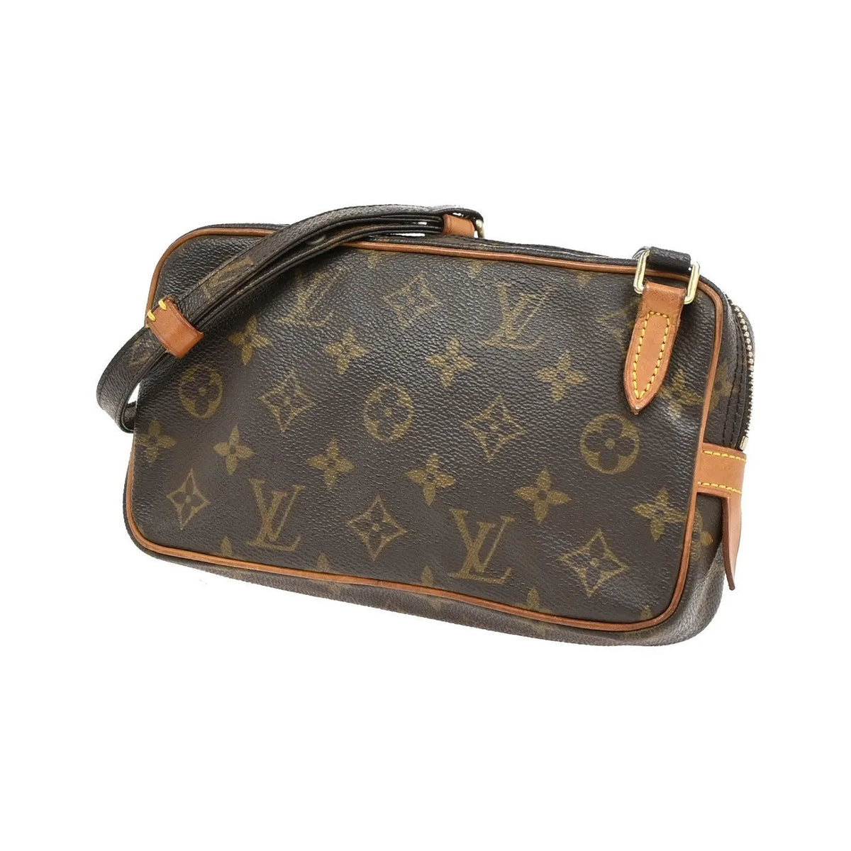 Louis Vuitton Pochette Marly Bandouliere Monogram Canvas, Brown, Canvas, Shoulder Bag