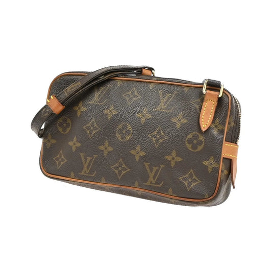 Louis Vuitton Pochette Marly Bandouliere Monogram Canvas, Brown, Canvas, Shoulder Bag