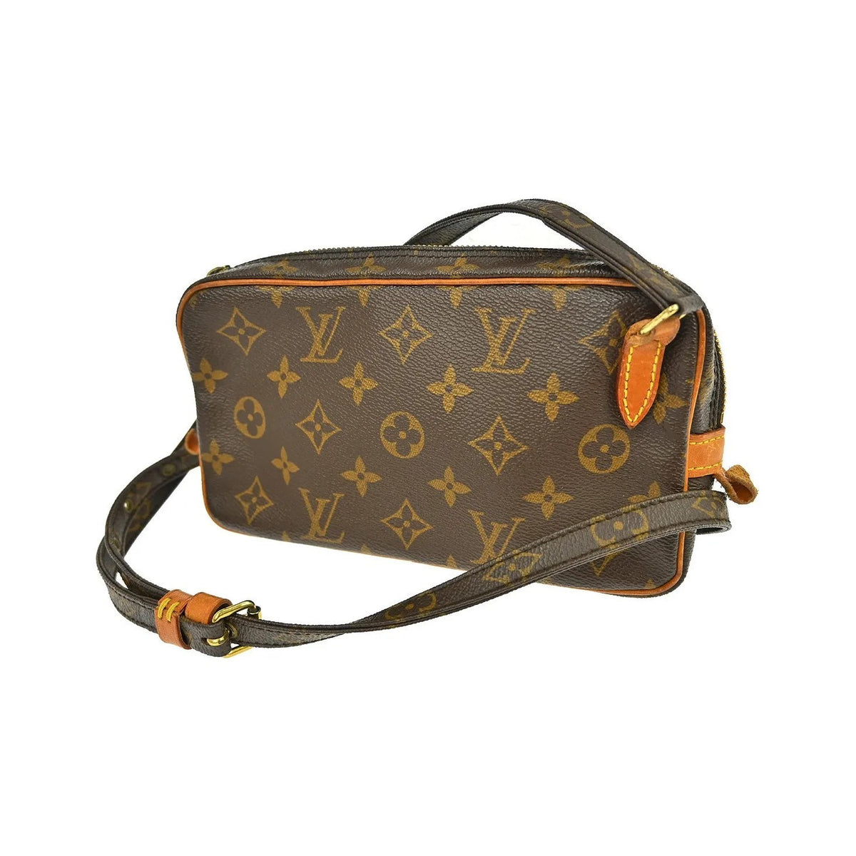 Louis Vuitton Pochette Marly Bandouliere Monogram Canvas, Brown, Canvas, Shoulder Bag