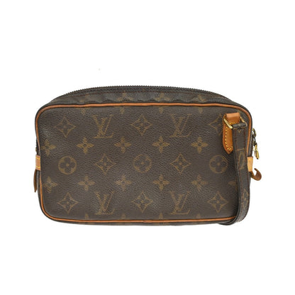 Louis Vuitton Pochette Marly Bandouliere Monogram Canvas, Brown, Canvas, Shoulder Bag