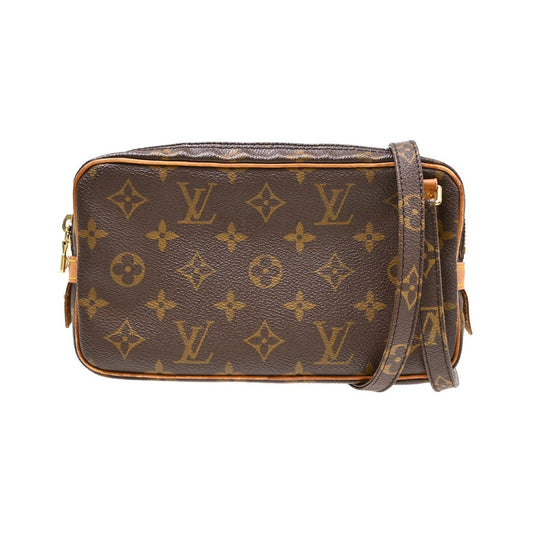 Louis Vuitton Pochette Marly Bandouliere Monogram Canvas, Brown, Canvas, Shoulder Bag