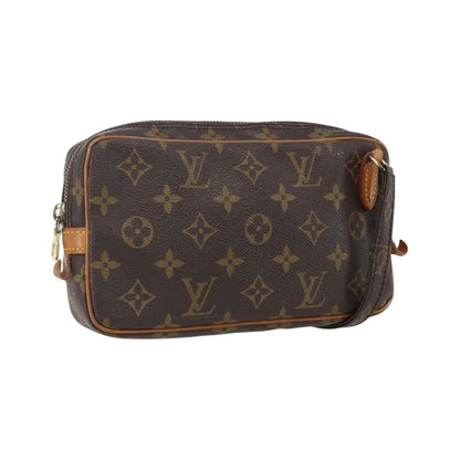 Louis Vuitton Pochette Marly Bandouliere Monogram Canvas, Brown, Canvas, Handbag
