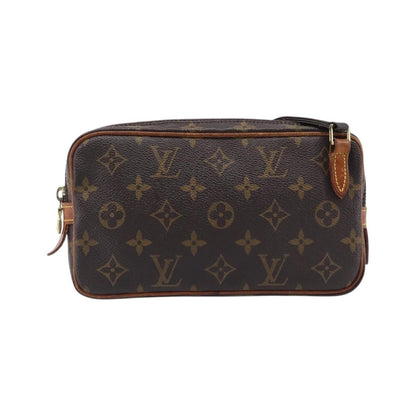 Louis Vuitton Pochette Marly Bandouliere Monogram Canvas, Brown, Canvas, Handbag