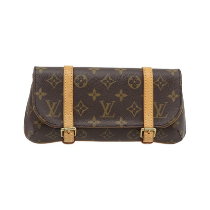 Louis Vuitton Pochette Marrell Monogram Canvas, Brown, Canvas, Clutch