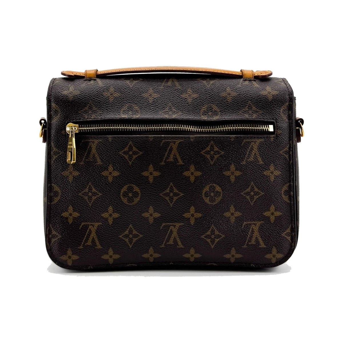 Louis Vuitton Pochette Metis Monogram Canvas, Brown, Canvas, Clutch