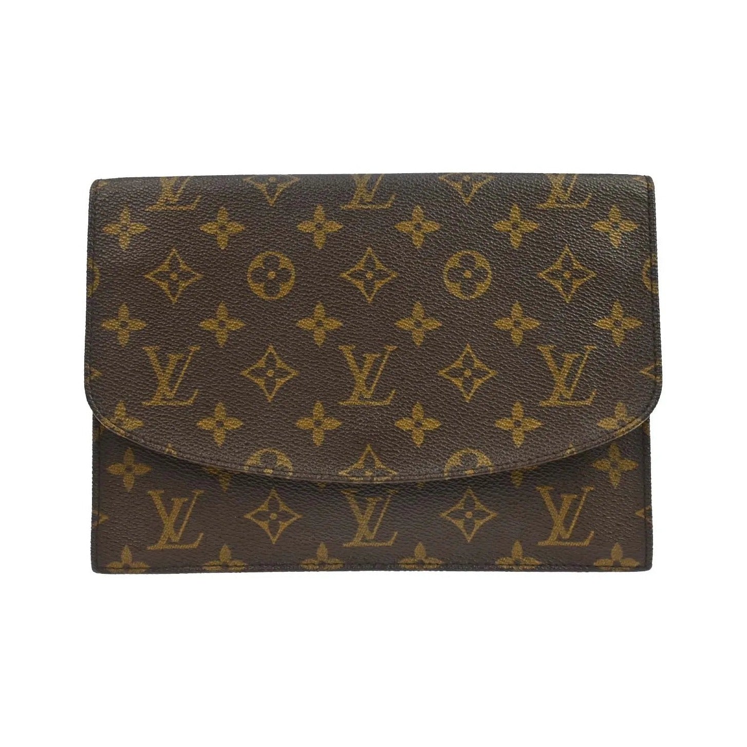 Louis Vuitton Pochette Rabat Monogram Canvas, Brown, Canvas, Clutch