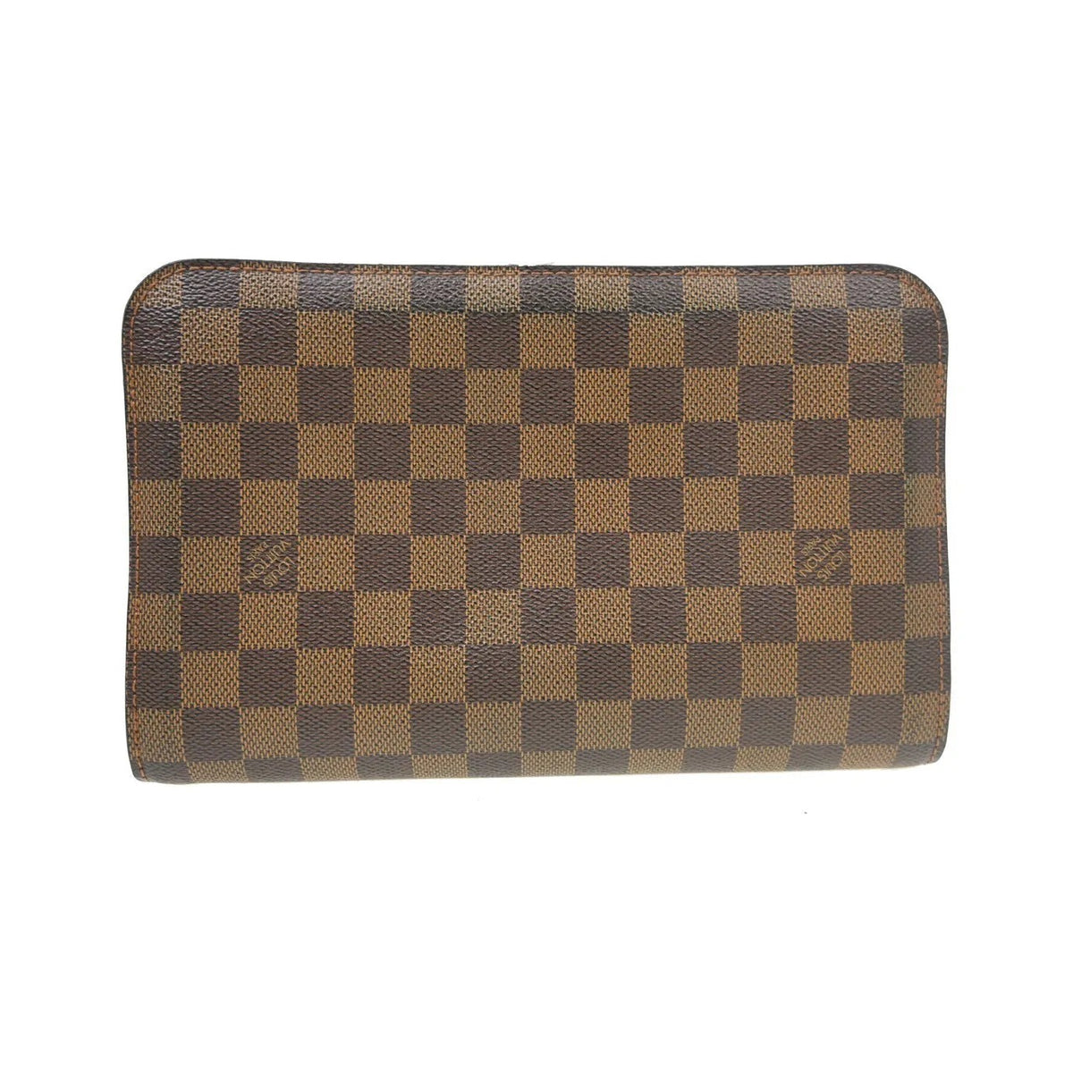 Louis Vuitton Pochette Saint Louis Damier, Brown, Canvas, Clutch