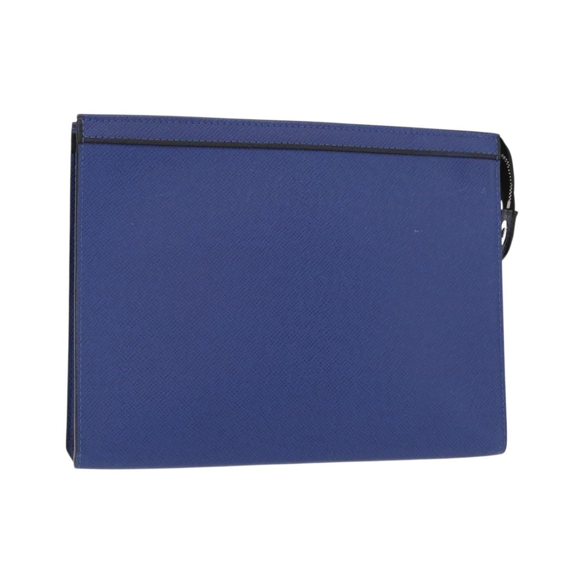 Louis Vuitton Pochette Voyage Taiga Leather, Blue, Leather, Clutch