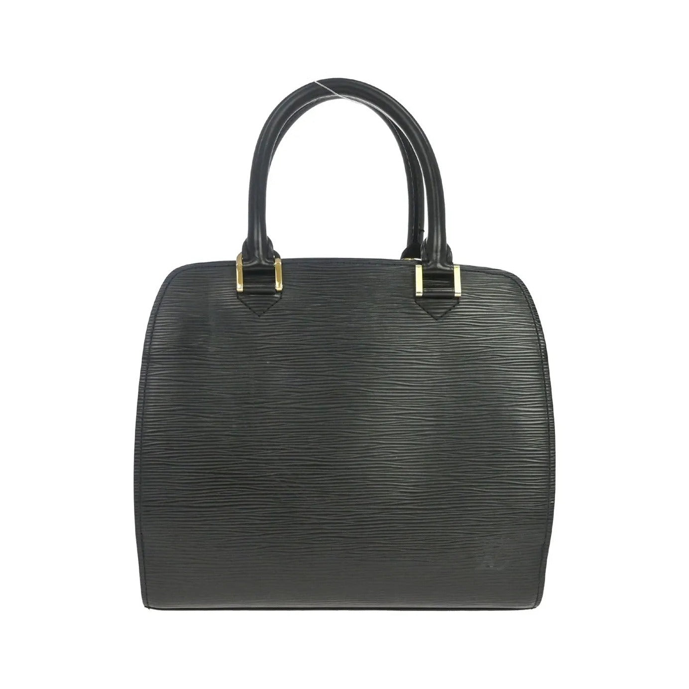 Louis Vuitton Pont Neuf Epi, Black, Leather, Handbag