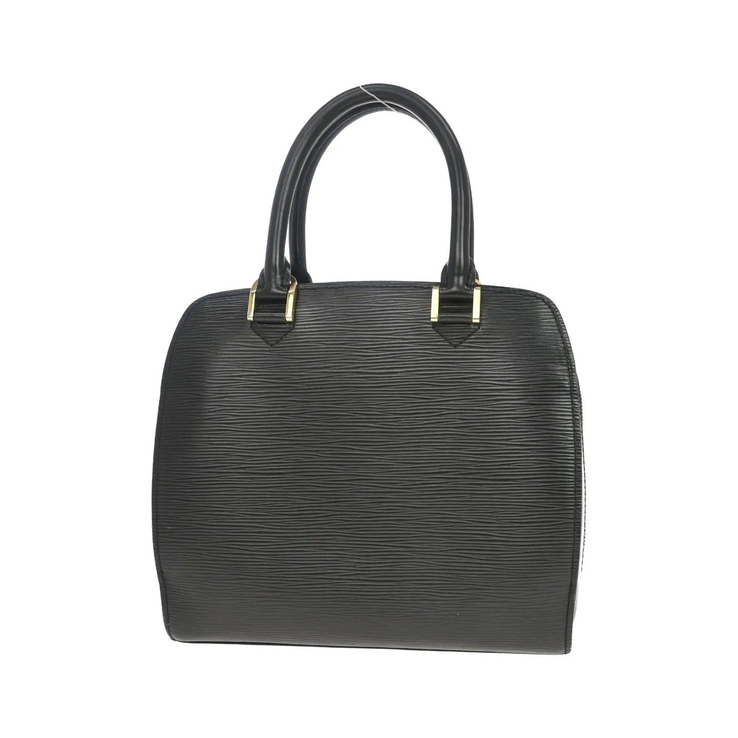 Louis Vuitton Pont Neuf Epi, Black, Leather, Handbag