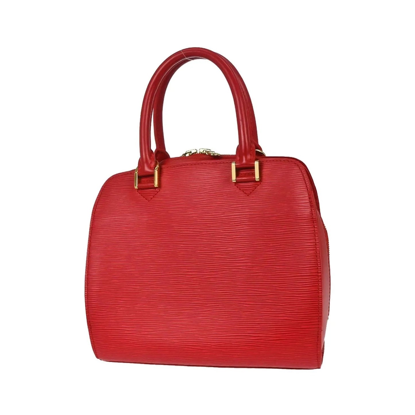Louis Vuitton Pont Neuf Epi, Red, Leather, Handbag