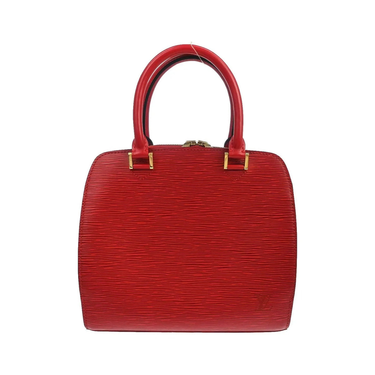 Louis Vuitton Pont Neuf Epi, Red, Leather, Handbag
