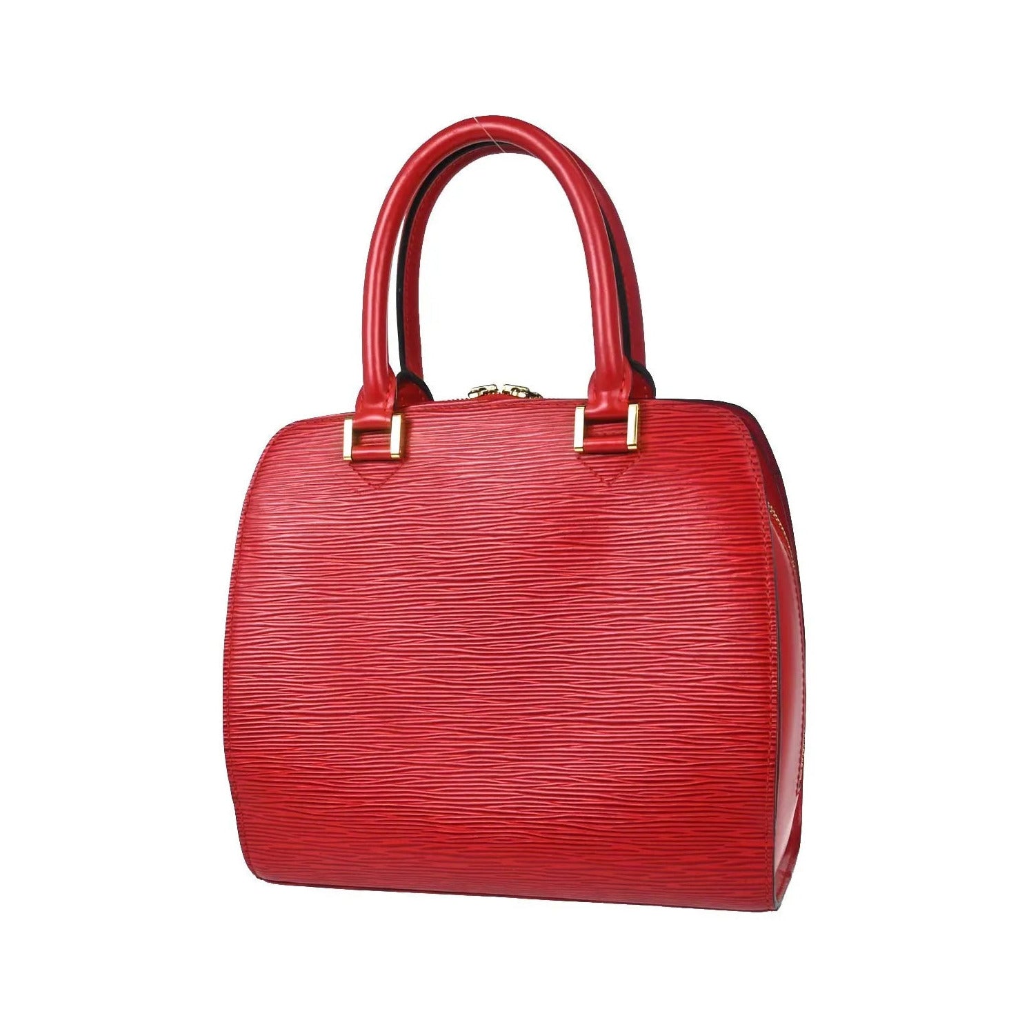 Louis Vuitton Pont Neuf Epi, Red, Leather, Handbag