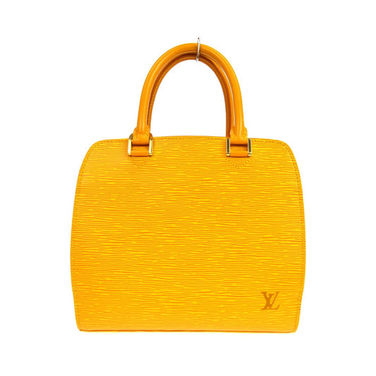 Louis Vuitton Pont Neuf Epi, Yellow, Leather, Handbag
