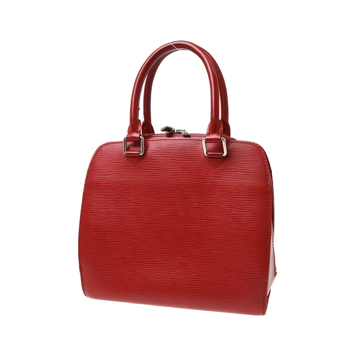 Louis Vuitton Pont Neuf Epi, Red, Leather, Handbag