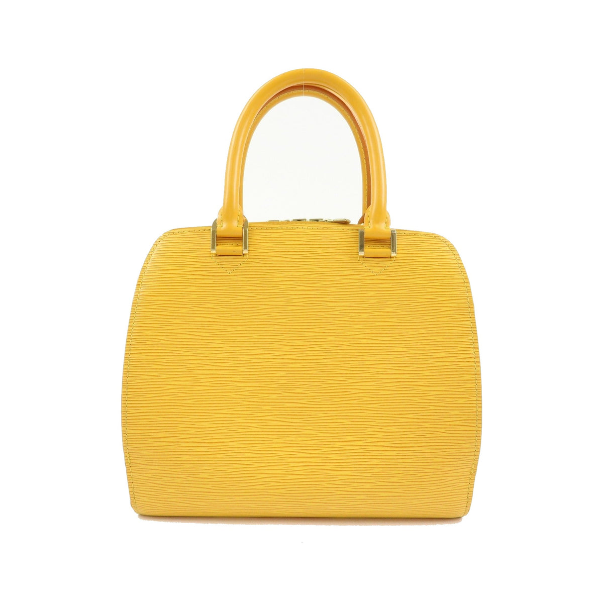Louis Vuitton Pont Neuf Epi Leather, Yellow, Leather, Handbag