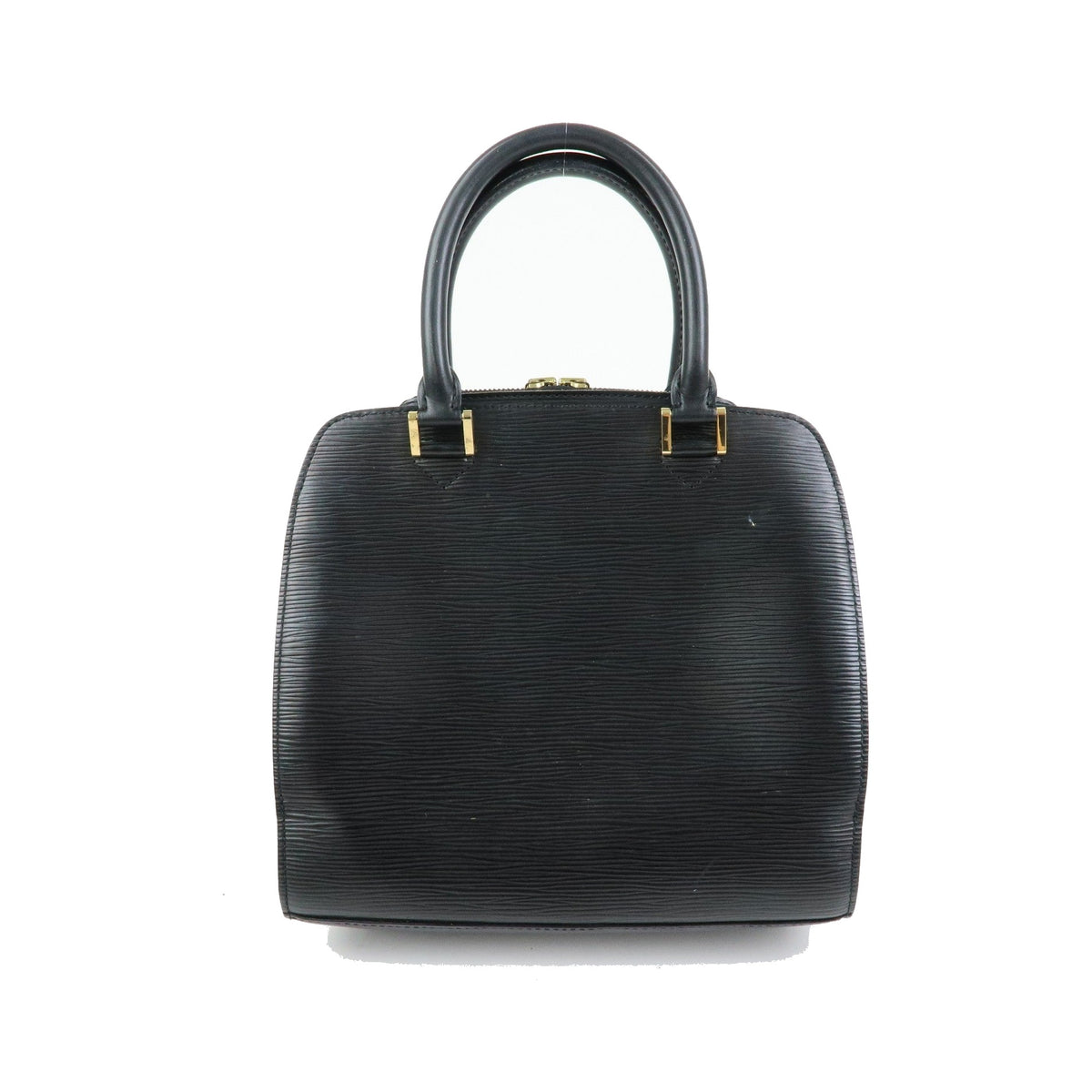 Louis Vuitton Pont Neuf Epi Leather, Black, Leather, Handbag