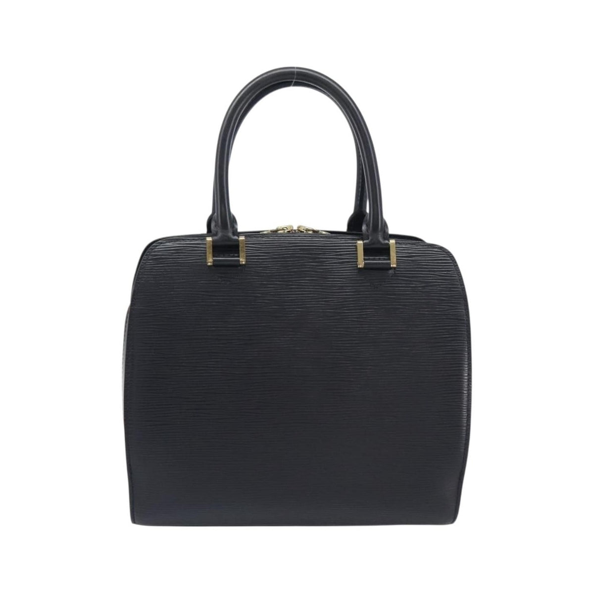 Louis Vuitton Pont Neuf Epi Leather, Black, Leather, Handbag