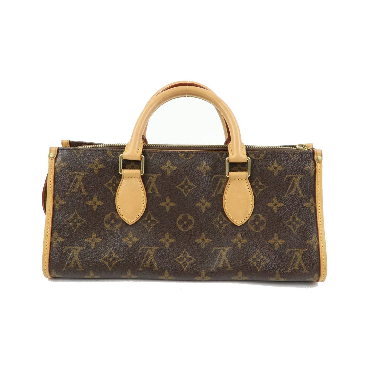 Louis Vuitton Popincourt Handle Monogram Canvas, Brown, Canvas, Handbag