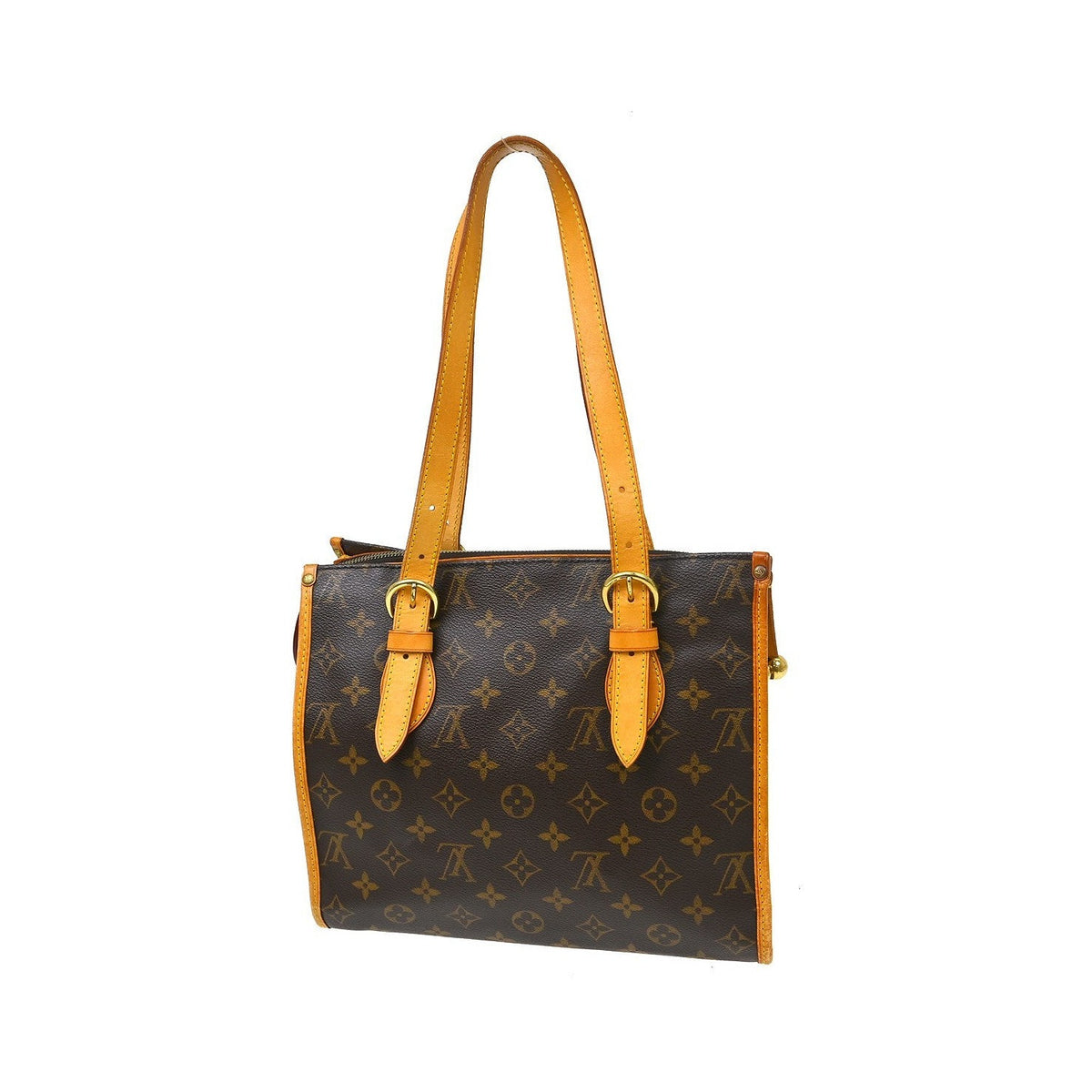 Louis Vuitton Popincourt Monogram Canvas, Brown, Canvas, Tote Bag