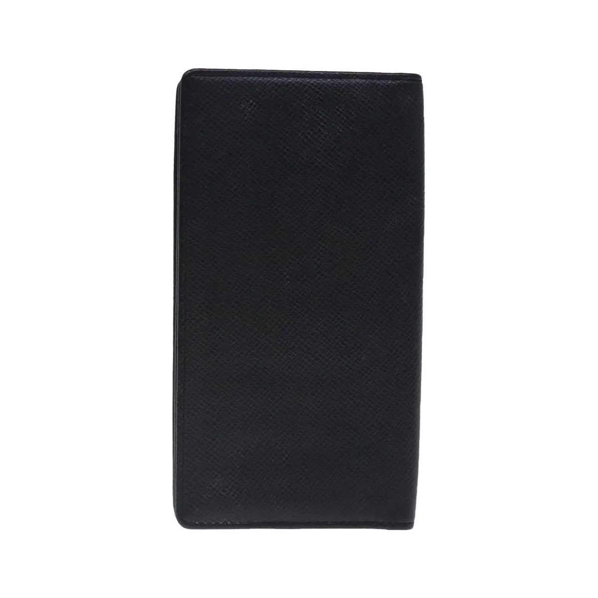 Louis Vuitton Porte Cartes Taiga Leather, Gray, Leather, Wallet