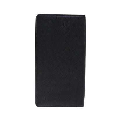 Louis Vuitton Porte Cartes Taiga Leather, Gray, Leather, Wallet