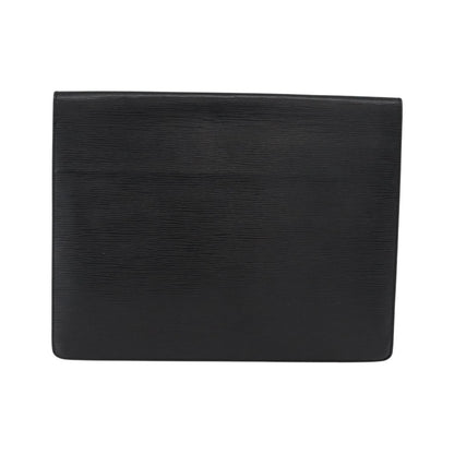 Louis Vuitton Porte-Documents Senateur Epi Leather, Black, Leather, Briefcase