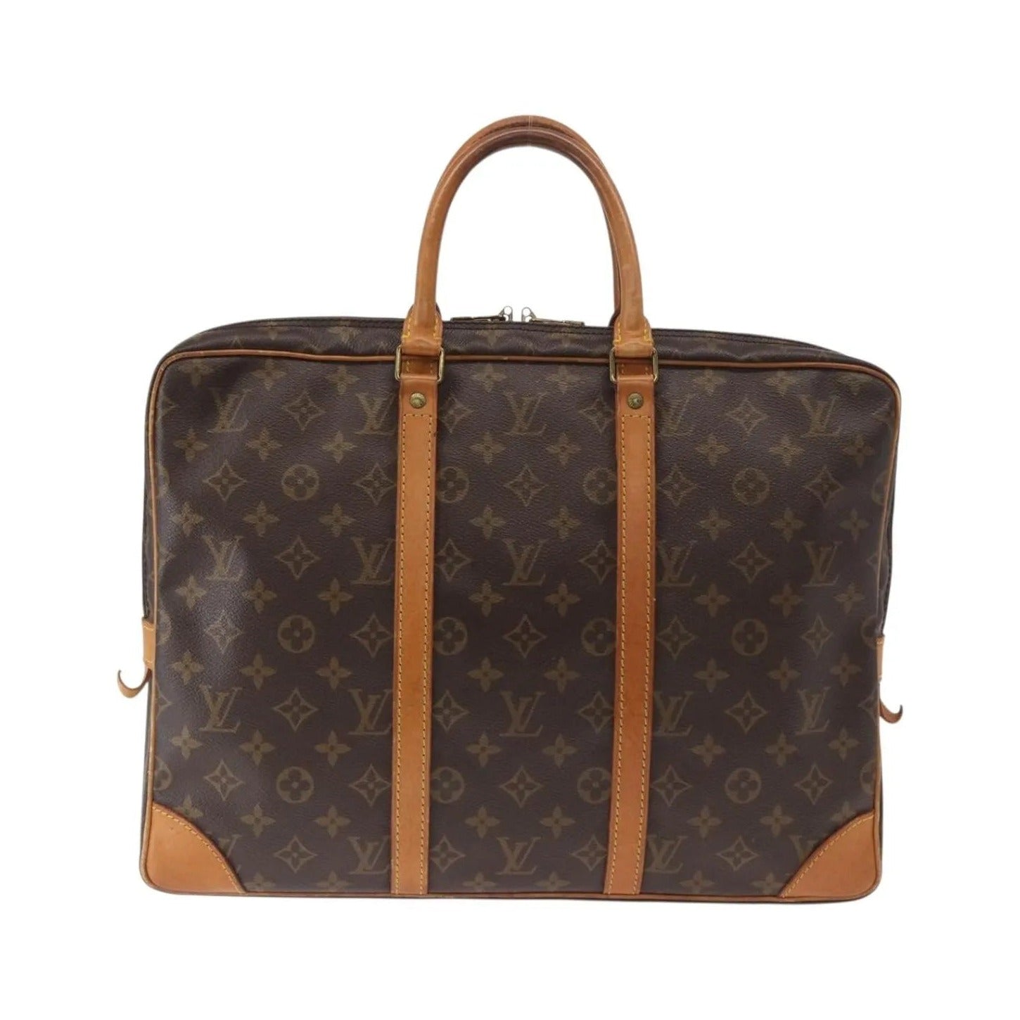 Louis Vuitton Porte-Documents Voyage Monogram Canvas, Brown, Canvas, Briefcase