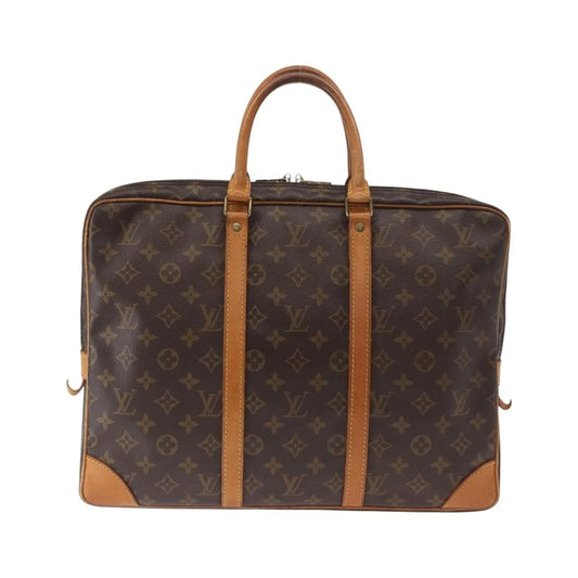 Louis Vuitton Porte-Documents Voyage Monogram Canvas, Brown, Canvas, Briefcase