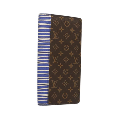 Louis Vuitton Porte Feuille Brother Patchwork, Blue, Canvas, Wallet