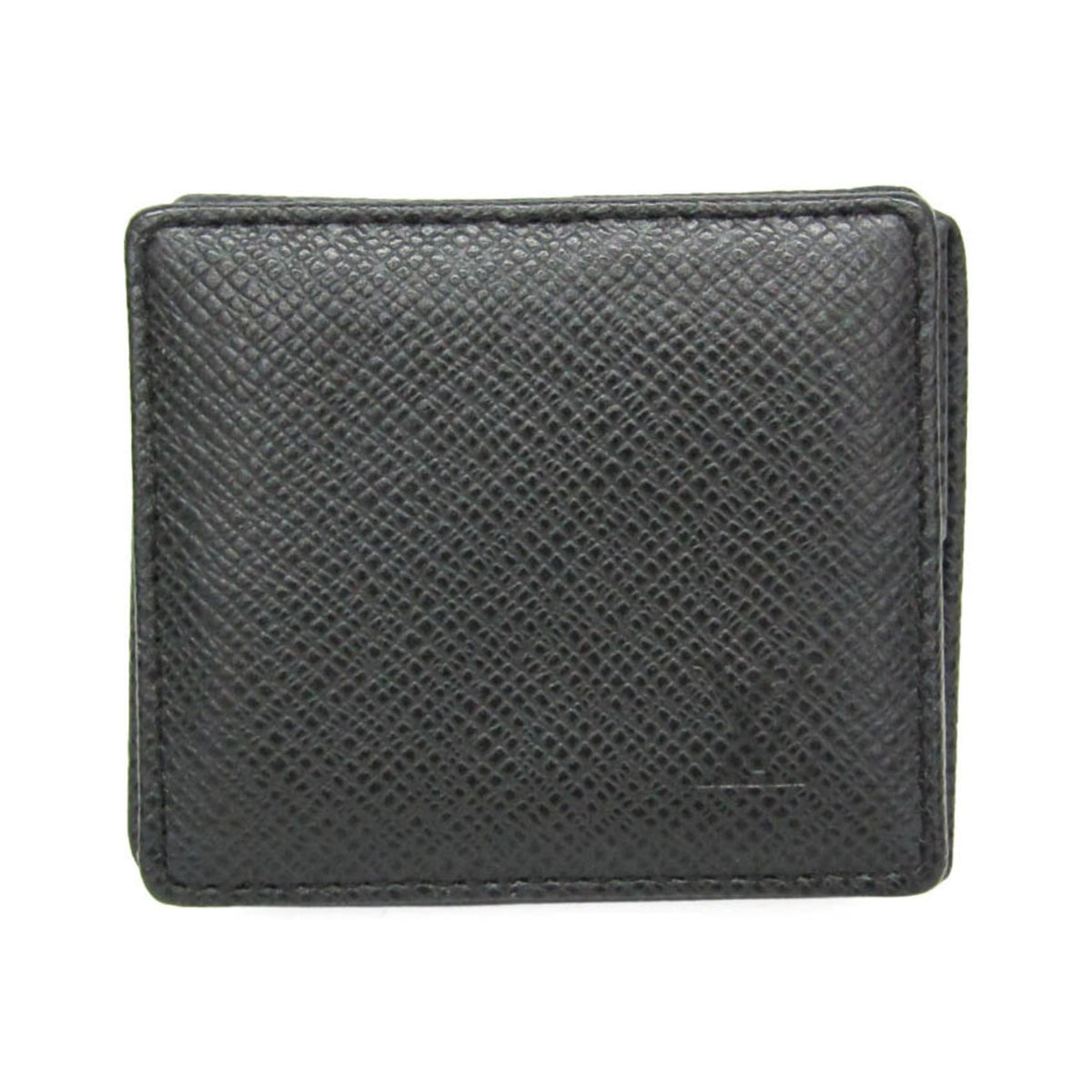 Louis Vuitton Porte Monnaie Boite Leather, Black, Leather, Wallet
