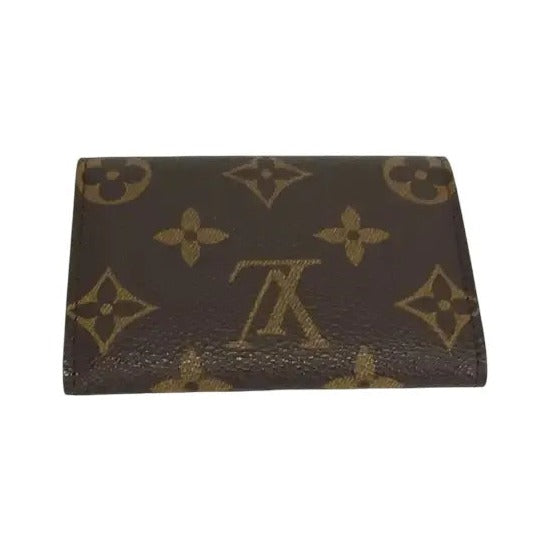 Louis Vuitton Porte-Monnaie Coin Purse Monogram Canvas, Brown, Canvas, Wallet