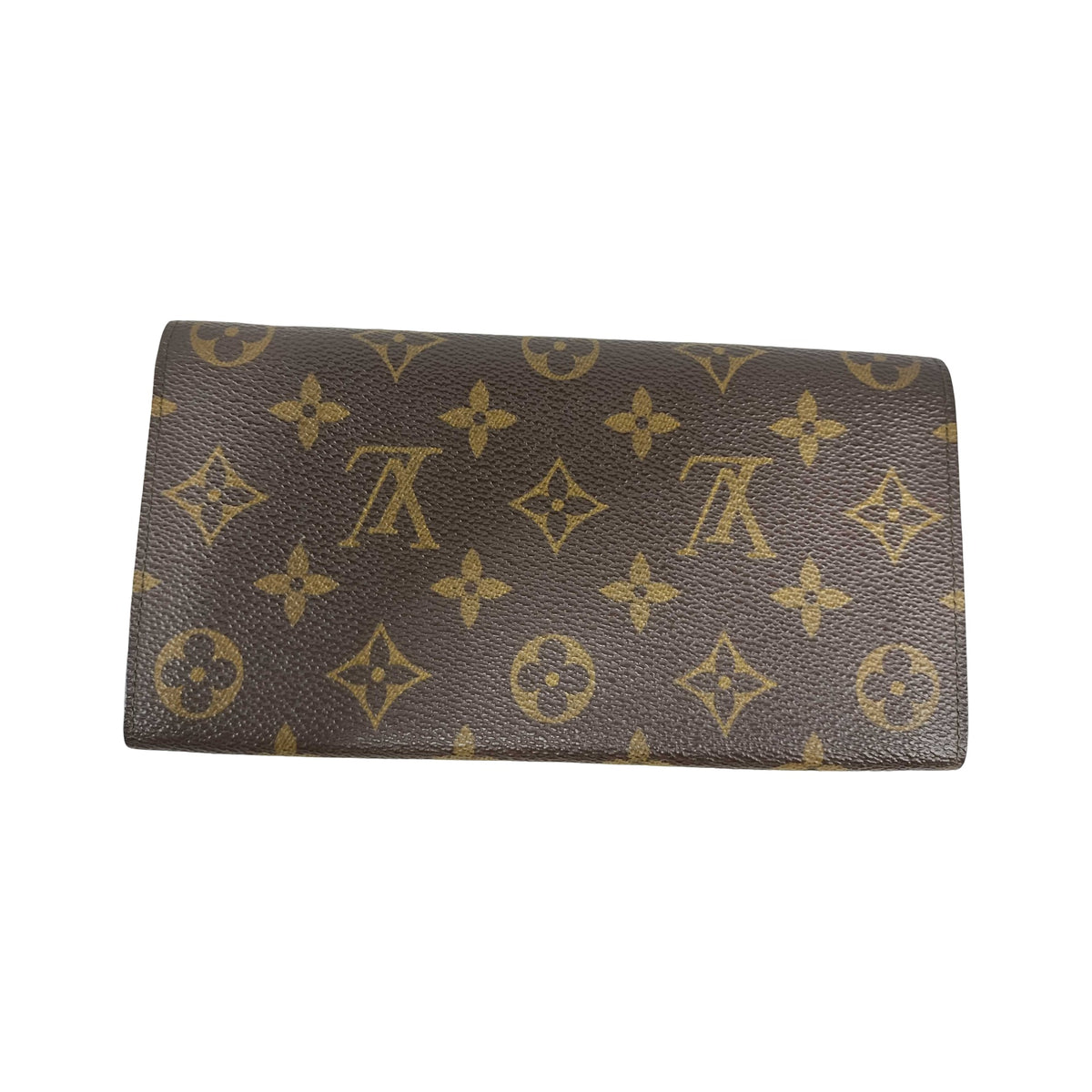 Louis Vuitton Porte Tresor International Monogram Canvas, Brown, Canvas, Wallet